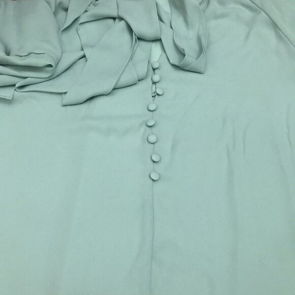 Eva Mendes Women’s Blouse Mint Green Color Size XL - Picture 10 of 11